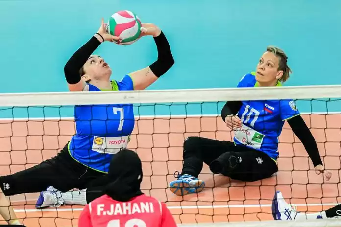 Slovenia women's sitting volleyball, Paris 2024 qualification.jpg