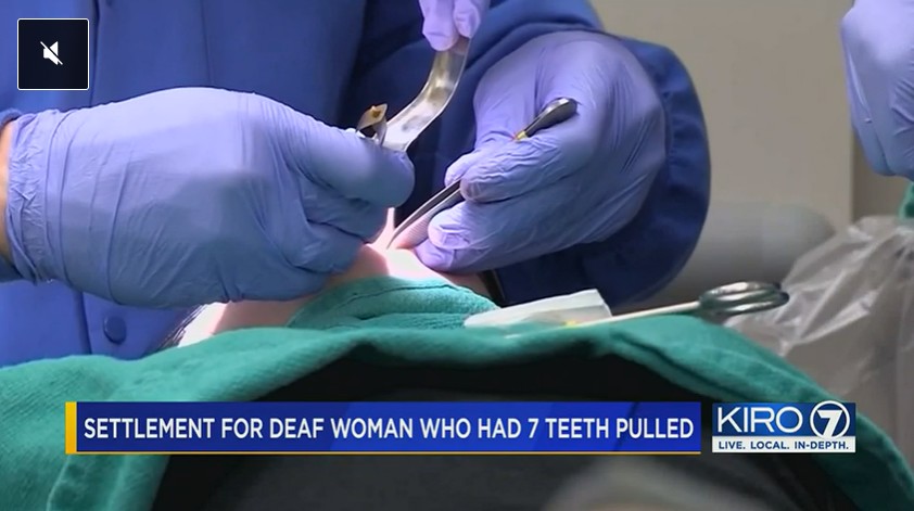 Глухой женщине удалили 7 зубов из за отсутствия сурдопереводчика