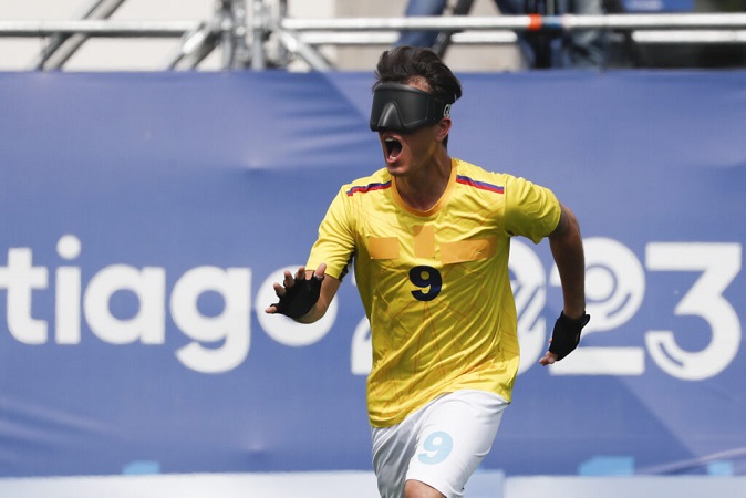 Футбол слепых: Колумбия поборется за золото с Бразилией