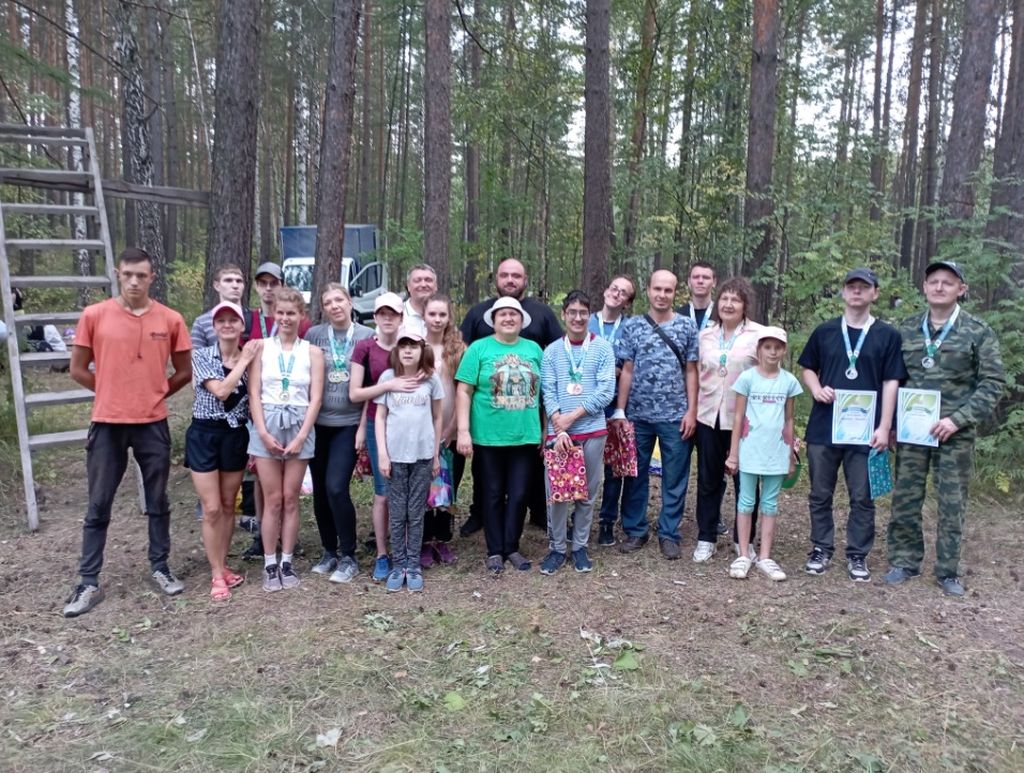 В Свердловской области прошли соревнования по спортивному туризму для слепых