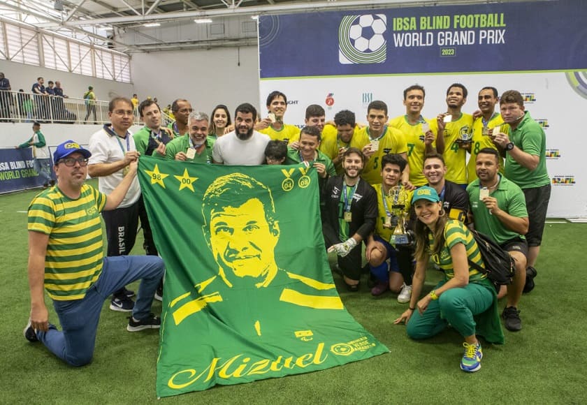 Сборная Бразилии выиграла Гран-при мира по футболу среди слепых 