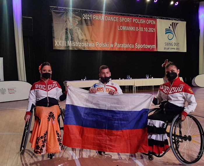 Открытый чемпионат Польши по танцам на колясках прошёл в г.Ломянки
