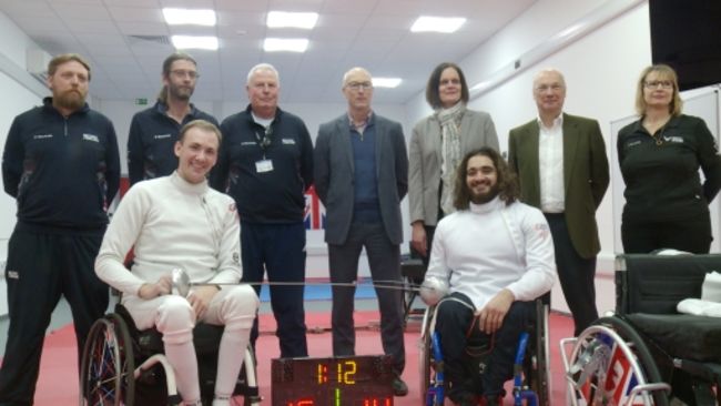В Англии открылся центр для подготовки фехтовальщиков на инвалидных колясках